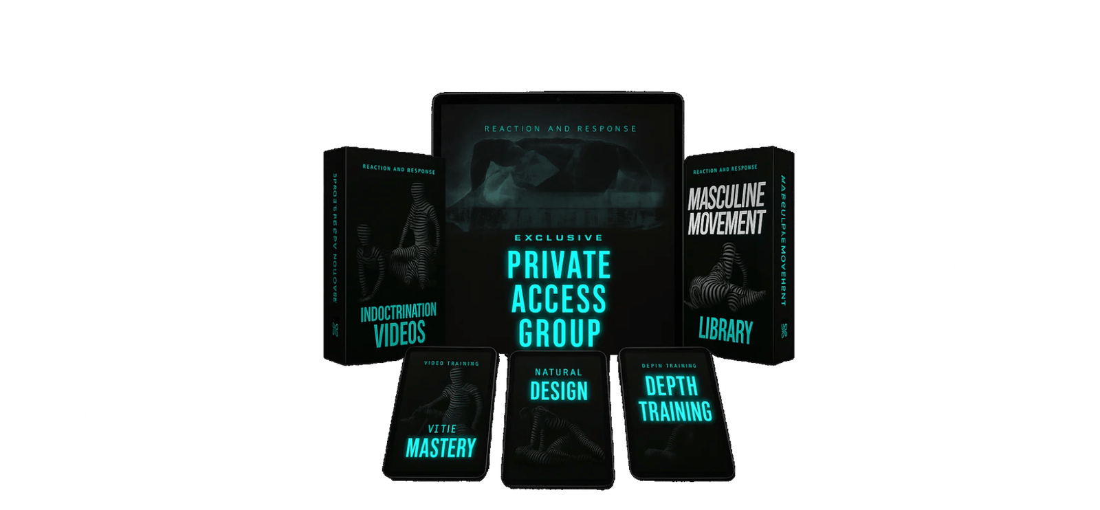 reaction and response bundle with text